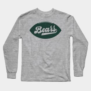 Retro Bears Football Long Sleeve T-Shirt